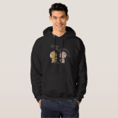 Het is regenachtige dag | MANNEN Hoodie (Voorkant volledig)