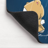 Het is regenachtige dag | muismat (Hoek)