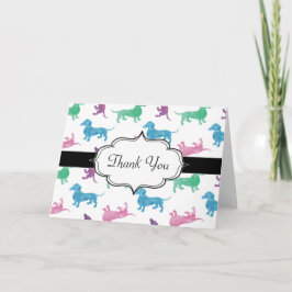 Het is Regenende Tekkels Bedankkaart