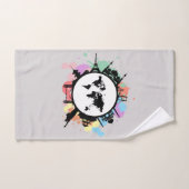 Het is reistijd bad handdoek (Handdoek)