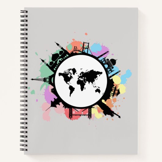 Het is reistijd notitieboek (Voorkant)