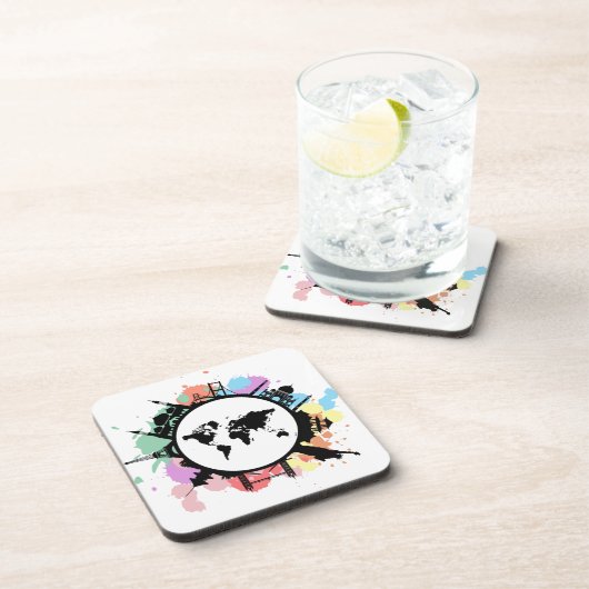 Het is reistijd onderzetter (Rechterzijde)