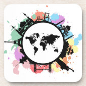 Het is reistijd onderzetter (Voorkant)