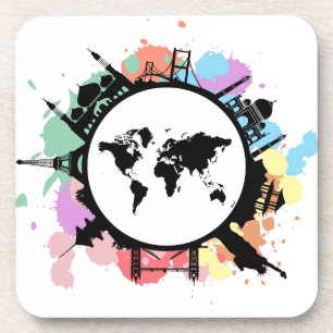 Het is reistijd onderzetter