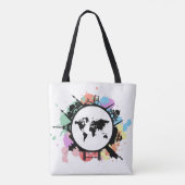 Het is reistijd tote bag (Achterkant)