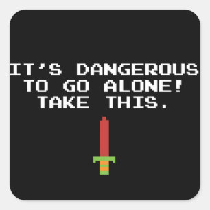 Het is riskant om alleen deze Stickers te nemen