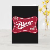 Het is rivier tijd kaart (Gele Bloem)