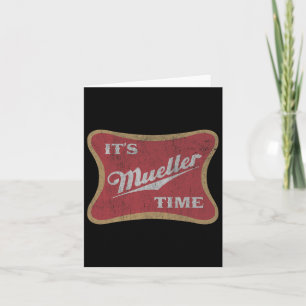 Het is Robert Mueller tijd Anti Trump Graphic Resi Kaart