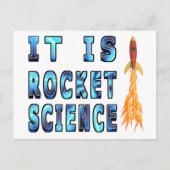 Het is Rocket Science Briefkaart (Voorkant)