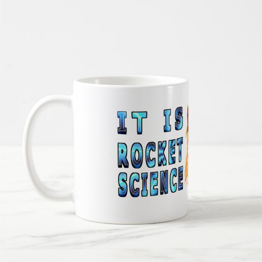 Het is Rocket Science Koffiemok (Links)