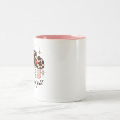 Het is Rodeo Time Y'all Tweekleurige Koffiemok (Center)