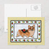 Het is Rosie - het Briefkaart van Corgi van de (Voorkant / Achterkant)