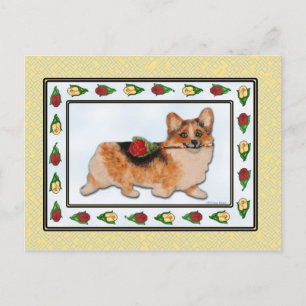 Het is Rosie - het Briefkaart van Corgi van de