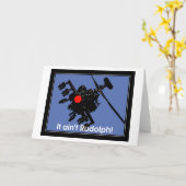 Het is Rudolph niet Kaart (Gele Bloem)