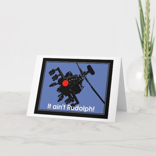 Het is Rudolph niet Kaart (Voorkant)