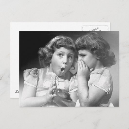 Het is schokkend! briefkaart (Voorkant / Achterkant)