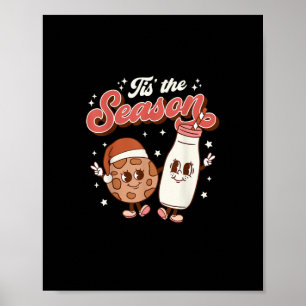 Het Is Seizoen Retro 70er 80er Vintage Groovy Scha Poster