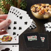Het Is Seizoen Retro Grappige Luiaard Pokerkaarten (Insitu)