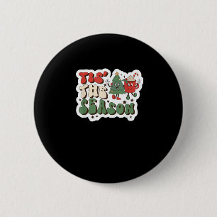 Het Is Seizoen Retro Grappige Luiaard Ronde Button 5,7 Cm