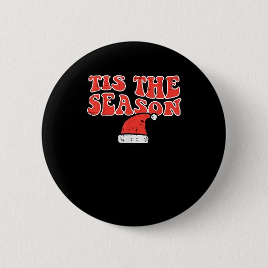 Het Is Seizoen Skelet Pompoen Halloween Ronde Button 5,7 Cm (Voorkant)