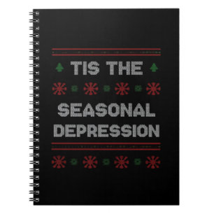 Het Is Seizoensgebonden Depressie Meme Quote Notitieboek