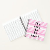 Het is sexy om slim te zijn notitieboek (Binnen)