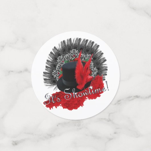 Het is Showtime. Confetti (Kleine voorkant)