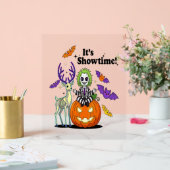 Het is Showtime Grappige Halloween Acryl Bord (Huwelijk)