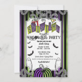 Het is Showtime Halloween Film Kostuum Feest Kaart (Voorkant)