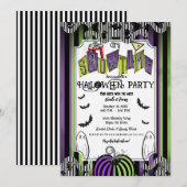 Het is Showtime Halloween Film Kostuum Feestje  Kaart (Voorkant / Achterkant)