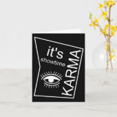 Het is Showtime Karma Kaart (Gele Bloem)