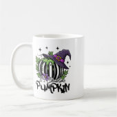 Het is Showtime Pumpkin Witch Halloween Spooky Zee Koffiemok (Links)