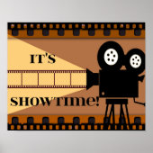 "Het is Showtime!" theater Poster (Voorkant)