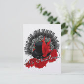 Het is Showtime. Uitnodiging (Staand voorkant)