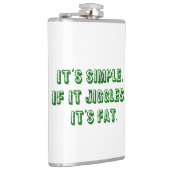 Het is simpel heupfles (Rechts)