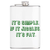 Het is simpel heupfles (Voorkant)