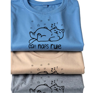 Het is Slaap Tijd Kat Liefhebber T-shirt