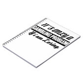 Het is slechts een gokprobleem als ik verlies notitieboek (Linkerzijde)