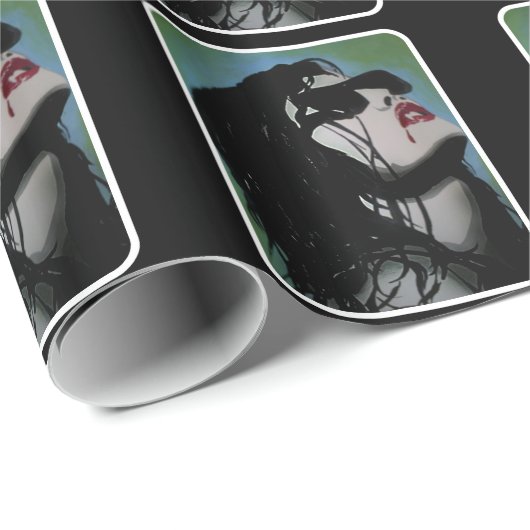 'Het is slechts eeuwig' op glanzend wrapppapier Cadeaupapier (Rol Hoek)