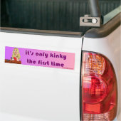 het is slechts kroezige… bumpersticker (Op Truck)