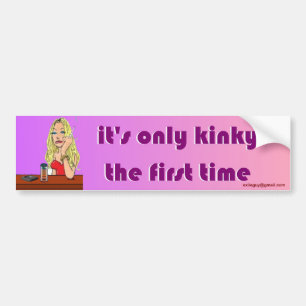 het is slechts kroezige… bumpersticker