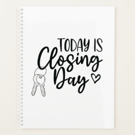 Het is slotdag vastgoedplanner planner