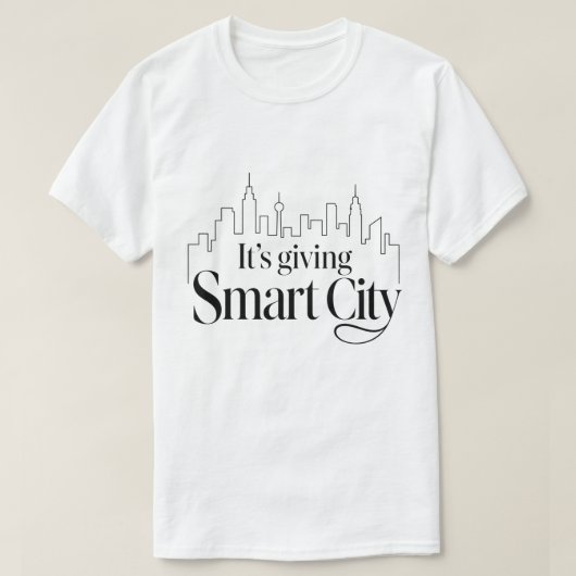 Het is Smart City T-shirt (Design voorkant)