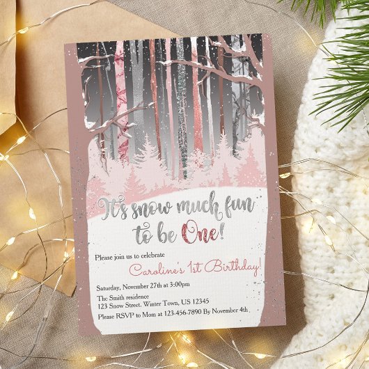 Het is sneeuw veel plezier om een gedempte kleuren kaart