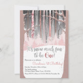 Het is sneeuw veel plezier om een gedempte kleuren kaart (Voorkant)