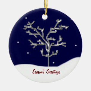 Het is Sneeuwen... Keramisch Ornament
