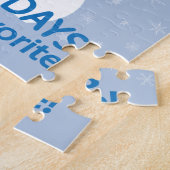 Het is sNOw Mysterie Detective Sneeuwman Legpuzzel (Zijkant)