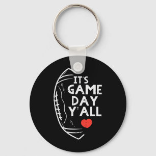 Het is speeldag allemaal American Football Sport M Sleutelhanger