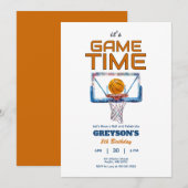 Het is speeltijd elke leeftijd verjaardag uitnodig kaart (Voorkant / Achterkant)