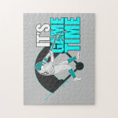 Het is spel tijd - honkbal legpuzzel (Verticaal)